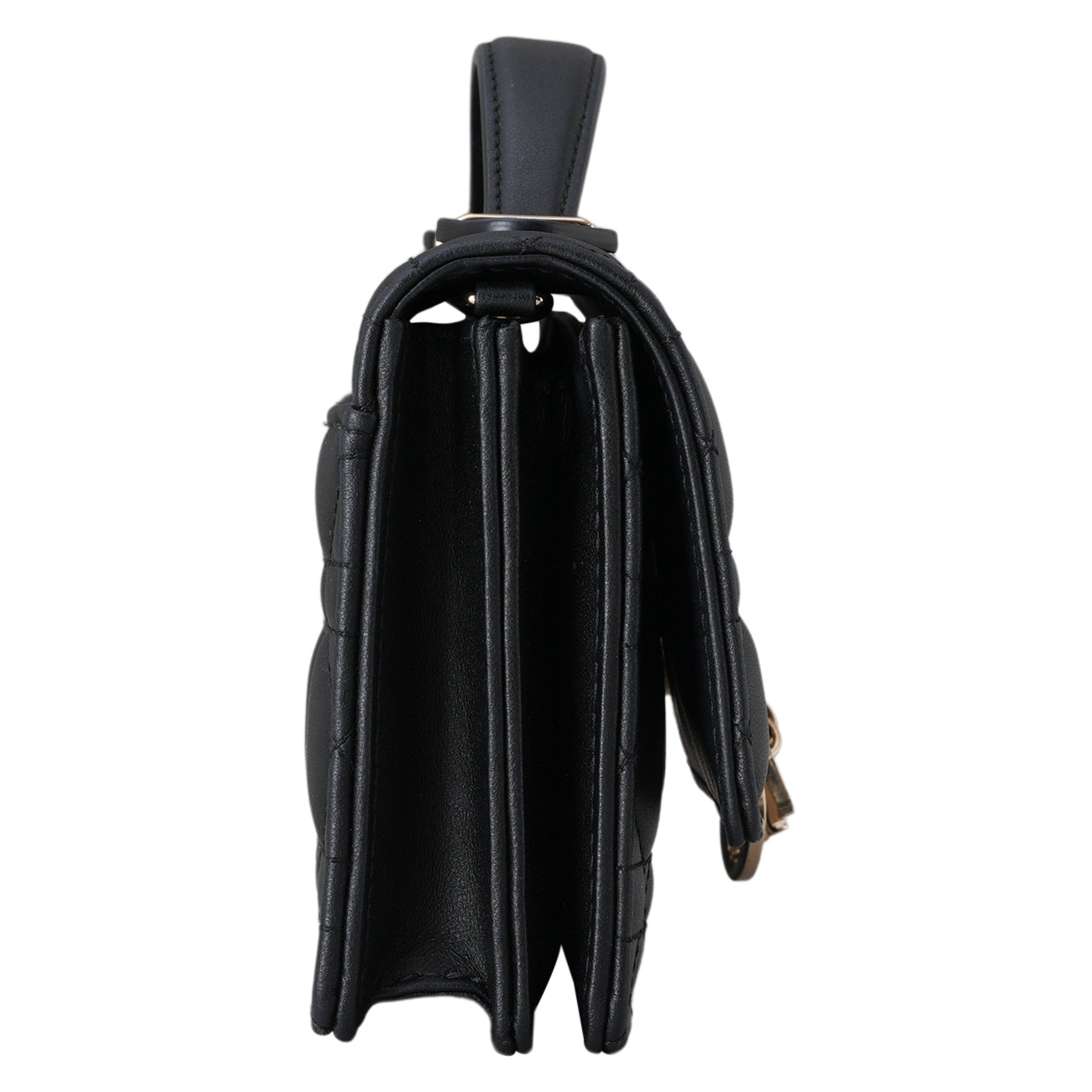 CHRISTIAN DIOR(USED)디올 마이디올 미니 탑핸들 체인 숄더백 블랙